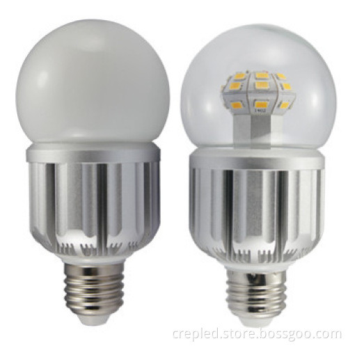 clear glass SMD 9W 12w led bulb ul saa erp ,RA80